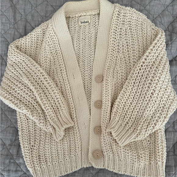 cardigan kids no18 natural - Picture 2 of 3